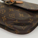 LOUIS VUITTON Monogram Saint Cloud PM Shoulder Bag M51244 LV Auth 129076-15