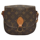 LOUIS VUITTON Monogram Saint Cloud PM Shoulder Bag M51244 LV Auth 129076-13