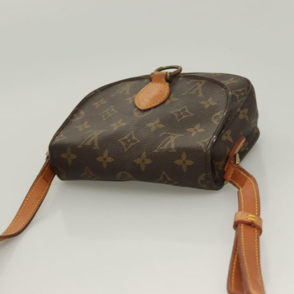 LOUIS VUITTON Monogram Saint Cloud PM Shoulder Bag M51244 LV Auth 129076
