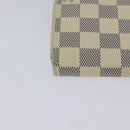 LOUIS VUITTON Damier Azur Zippy Wallet Long Wallet N60019 LV Auth 129085-16