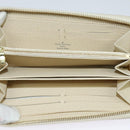 LOUIS VUITTON Damier Azur Zippy Wallet Long Wallet N60019 LV Auth 129085-8