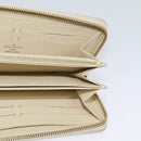 LOUIS VUITTON Damier Azur Zippy Wallet Long Wallet N60019 LV Auth 129085-19