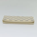 LOUIS VUITTON Damier Azur Zippy Wallet Long Wallet N60019 LV Auth 129085-5