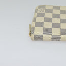 LOUIS VUITTON Damier Azur Zippy Wallet Long Wallet N60019 LV Auth 129085-14