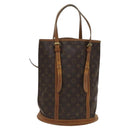 LOUIS VUITTON Monogram Bucket GM Shoulder Bag M42236 LV Auth 129087-1