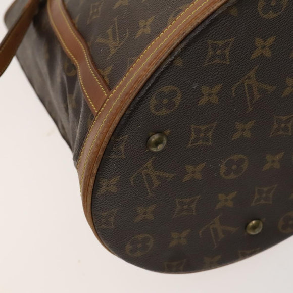LOUIS VUITTON Monogram Bucket GM Shoulder Bag M42236 LV Auth 129087