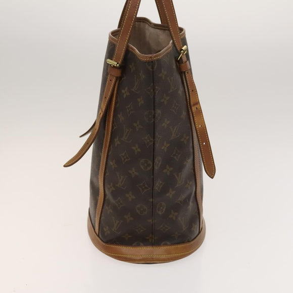 LOUIS VUITTON Monogram Bucket GM Shoulder Bag M42236 LV Auth 129087