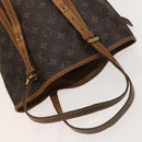 LOUIS VUITTON Monogram Bucket GM Shoulder Bag M42236 LV Auth 129087-6