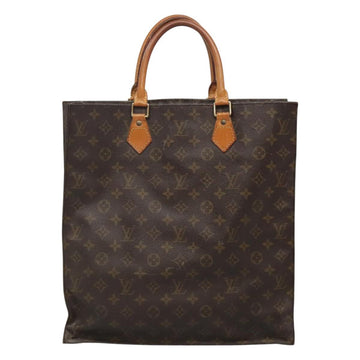 LOUIS VUITTON Monogram Sac Plat Hand Bag M51140 LV Auth 129096 - 0