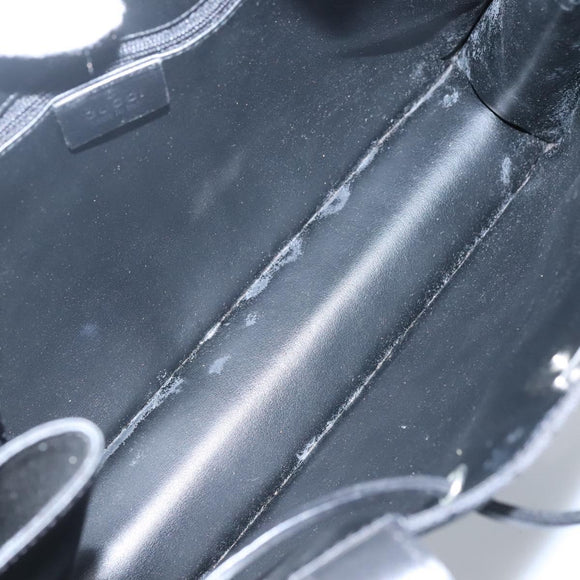 GUCCI GG Canvas Shoulder Bag Black 002 1053 Auth 129100