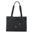 GUCCI GG Canvas Shoulder Bag Black 002 1053 Auth 129100-13