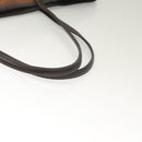 MCM Logogram Vicetos Tote Bag PVC Leather Brown Gold Auth 129111-7