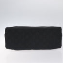 GUCCI Bamboo GG Canvas Hand Bag Nylon Black Silver 002 1010 Auth 129112-5
