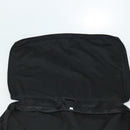 PRADA Travel Case Nylon Black Silver Auth 129117-10