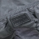 PRADA Travel Case Nylon Black Silver Auth 129117-17