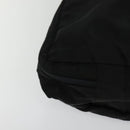 PRADA Travel Case Nylon Black Silver Auth 129117-7