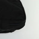 PRADA Travel Case Nylon Black Silver Auth 129117-14