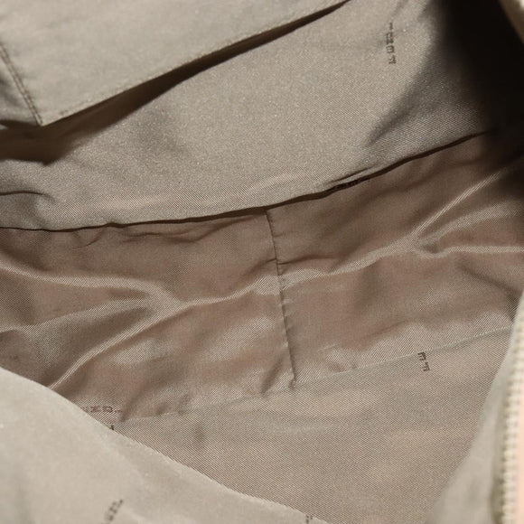 FENDI Hand Bag Leather Pink Gold Auth 129125