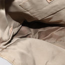 FENDI Hand Bag Leather Pink Gold Auth 129125-19