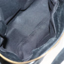 Chloe Shoulder Bag Nylon Black Gold Auth 129130-11