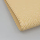 LOUIS VUITTON Epi Saint Tropez Shoulder Bag Cream M5246A LV Auth 129133-14