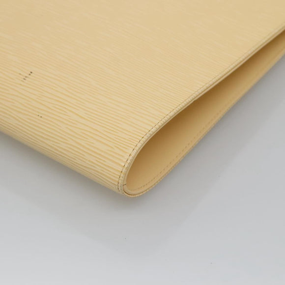 LOUIS VUITTON Epi Saint Tropez Shoulder Bag Cream M5246A LV Auth 129133