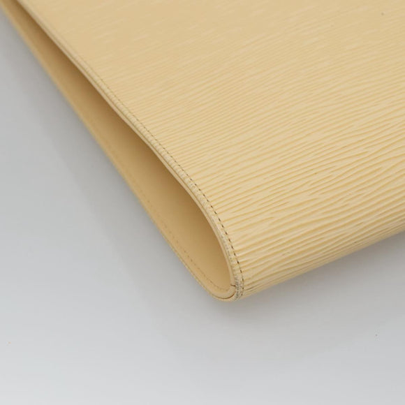 LOUIS VUITTON Epi Saint Tropez Shoulder Bag Cream M5246A LV Auth 129133