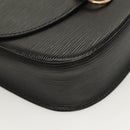 LOUIS VUITTON Epi Saint Cloud GM Shoulder Bag Black Noir M52192 LV Auth 129134-14
