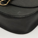 LOUIS VUITTON Epi Saint Cloud GM Shoulder Bag Black Noir M52192 LV Auth 129134-15