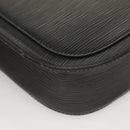 LOUIS VUITTON Epi Saint Cloud GM Shoulder Bag Black Noir M52192 LV Auth 129134-16
