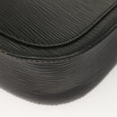 LOUIS VUITTON Epi Saint Cloud GM Shoulder Bag Black Noir M52192 LV Auth 129134-17