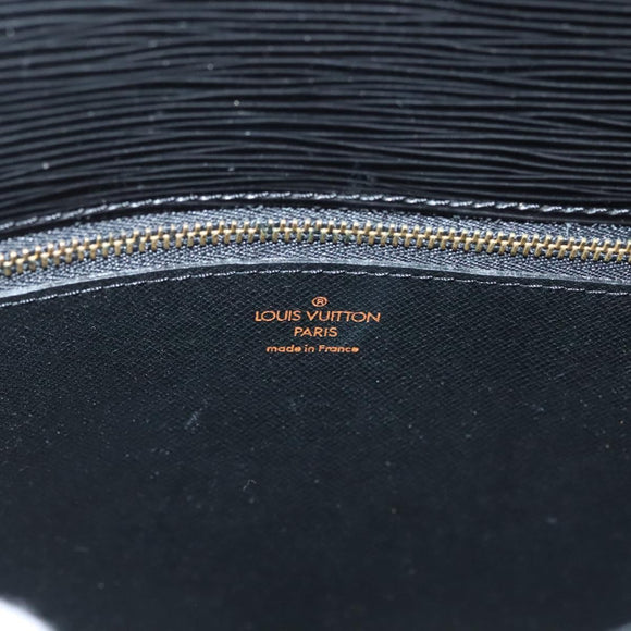 LOUIS VUITTON Epi Saint Cloud GM Shoulder Bag Black Noir M52192 LV Auth 129134