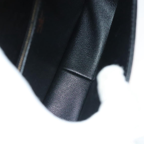 LOUIS VUITTON Epi Saint Cloud GM Shoulder Bag Black Noir M52192 LV Auth 129134