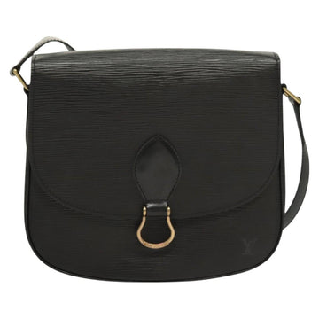 LOUIS VUITTON Epi Saint Cloud GM Shoulder Bag Black Noir M52192 LV Auth 129134 - 0