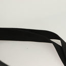 GUCCI GG Canvas Waist bag Black Silver 28566 Auth 129153-8