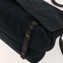 BOTTEGA VENETA Shoulder Bag Cotton Navy 113038 Auth 129164-8