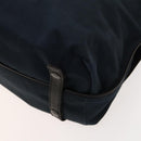 BOTTEGA VENETA Shoulder Bag Cotton Navy 113038 Auth 129164-16