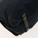 BOTTEGA VENETA Shoulder Bag Cotton Navy 113038 Auth 129164-17