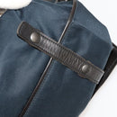 BOTTEGA VENETA Shoulder Bag Cotton Navy 113038 Auth 129164-9