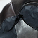 BOTTEGA VENETA Shoulder Bag Cotton Navy 113038 Auth 129164-19