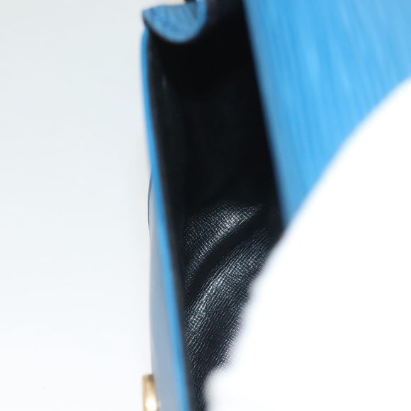 LOUIS VUITTON Epi Saint Cloud PM Shoulder Bag Blue M52195 LV Auth 129175