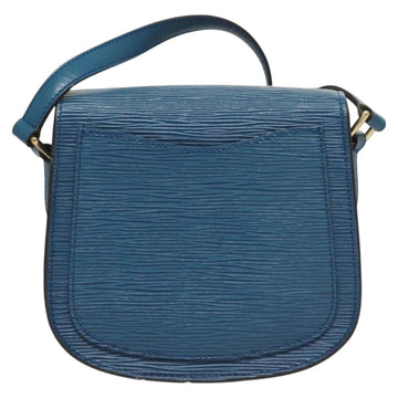 LOUIS VUITTON Epi Saint Cloud PM Shoulder Bag Blue M52195 LV Auth 129175 - 0