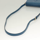 LOUIS VUITTON Epi Saint Cloud PM Shoulder Bag Blue M52195 LV Auth 129175-7