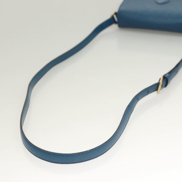 LOUIS VUITTON Epi Saint Cloud PM Shoulder Bag Blue M52195 LV Auth 129175