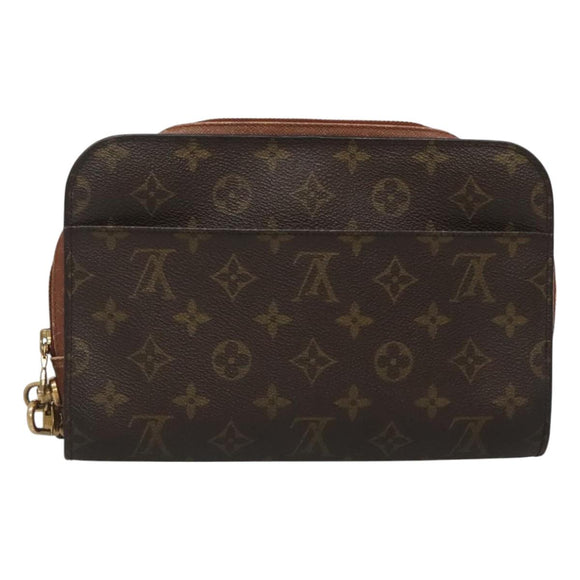 LOUIS VUITTON Monogram Orsay Clutch Bag M51790 LV Auth 129184