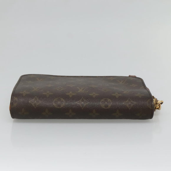 LOUIS VUITTON Monogram Orsay Clutch Bag M51790 LV Auth 129184