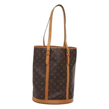 LOUIS VUITTON Monogram Bucket GM Shoulder Bag M42236 LV Auth 129185