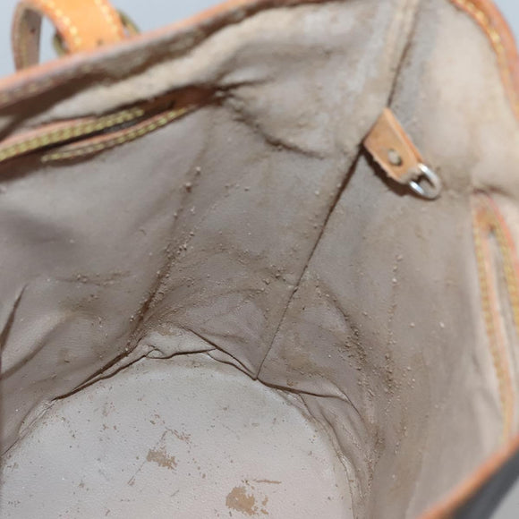 LOUIS VUITTON Monogram Bucket GM Shoulder Bag M42236 LV Auth 129185