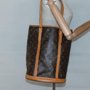 LOUIS VUITTON Monogram Bucket GM Shoulder Bag M42236 LV Auth 129185-21