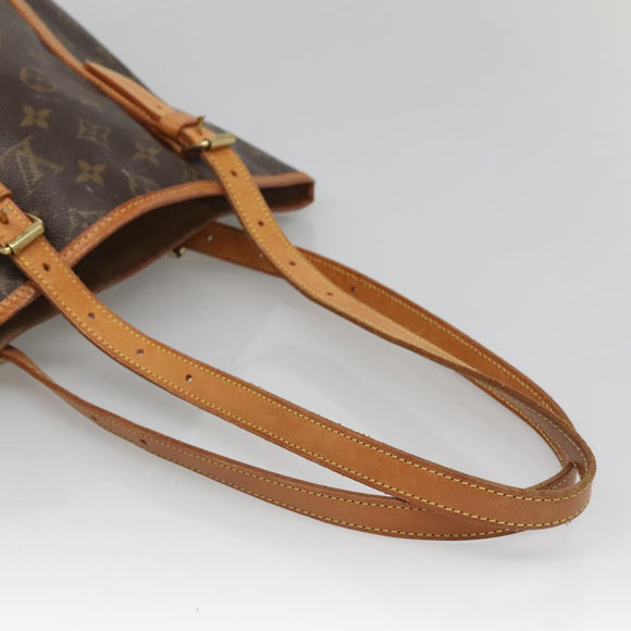 LOUIS VUITTON Monogram Bucket GM Shoulder Bag M42236 LV Auth 129185